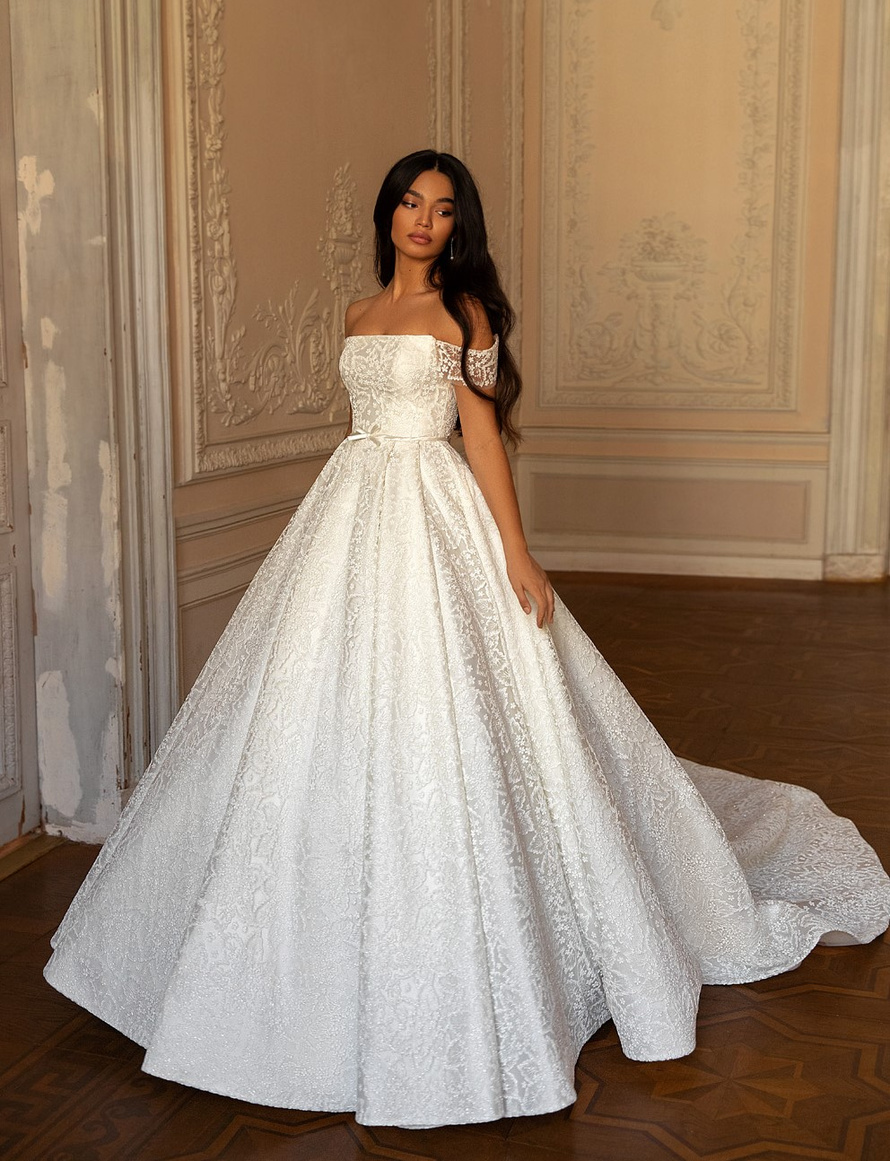 Купить свадебное платье «Ида» Кристал Дизайн из коллекции Романс 2021 в интернет-магазине «Мэри Трюфель»