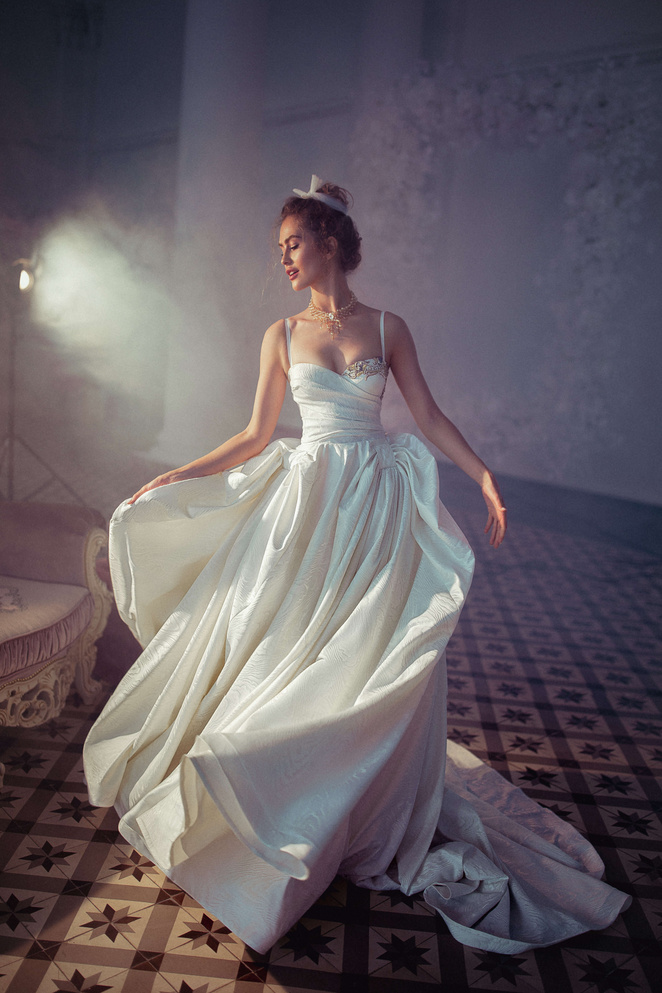 Купить свадебное платье «Хриса» Бламмо Биамо из коллекции Свит Лайф 2021 года в Воронеже