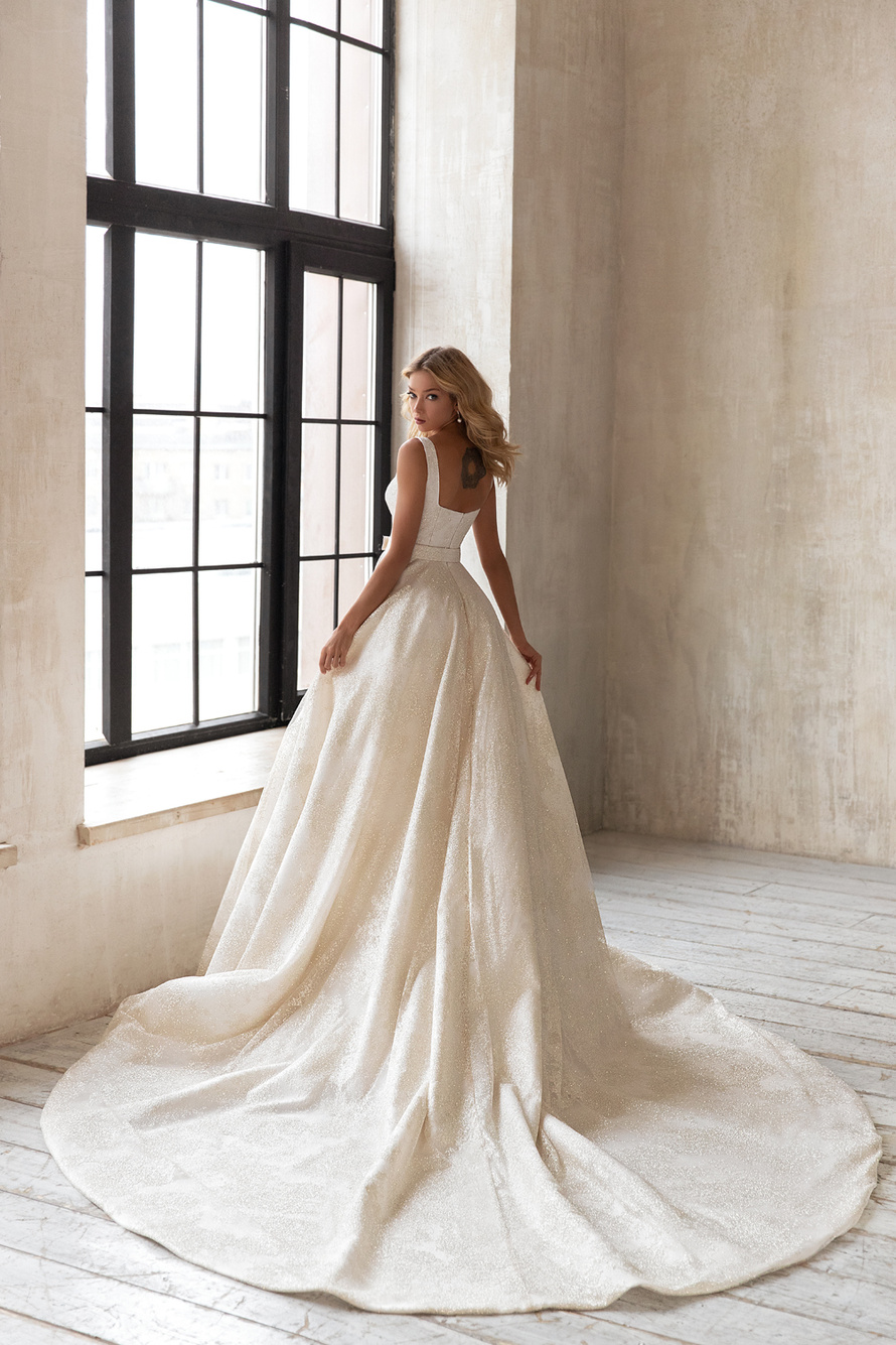 Купить свадебное платье «Бри» Евы Лендел из коллекции 2021 в Краснодаре 