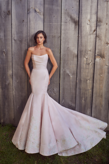 Pink wedding dresses