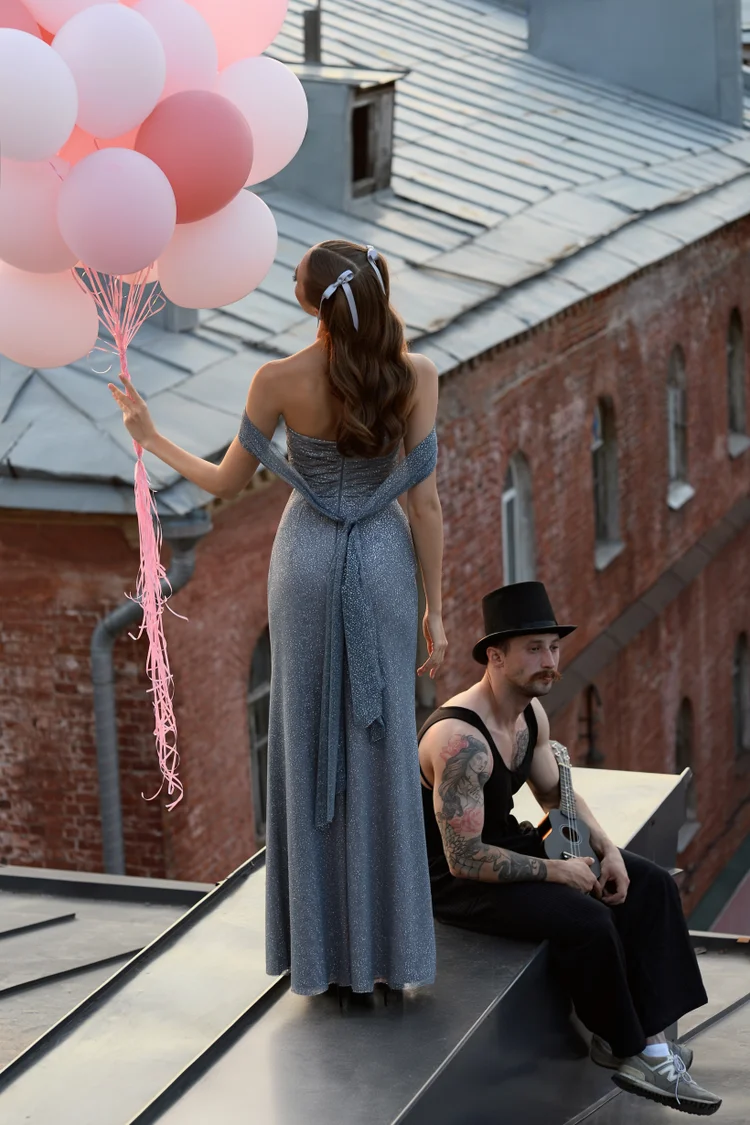 Купить вечернее платье «Саванна» из вечерней коллекции 2025 в салоне «Мэри Трюфель» Саванна