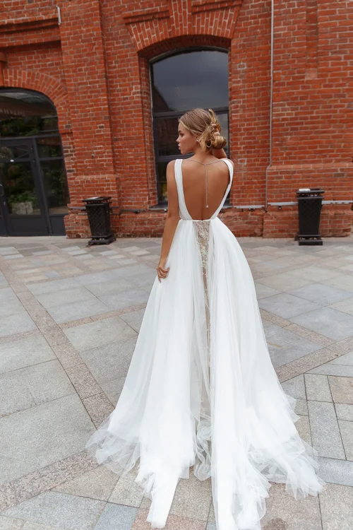 Купить свадебное платье «Ализ» Рара Авис из коллекции Флорал Парадайз 2018 года в салоне свадебных платьев Ализ