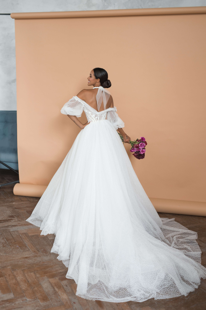 Купить свадебное платье «Этьен» Бламмо Биамо из коллекции Нимфа 2020 года в Санкт-Петербурге