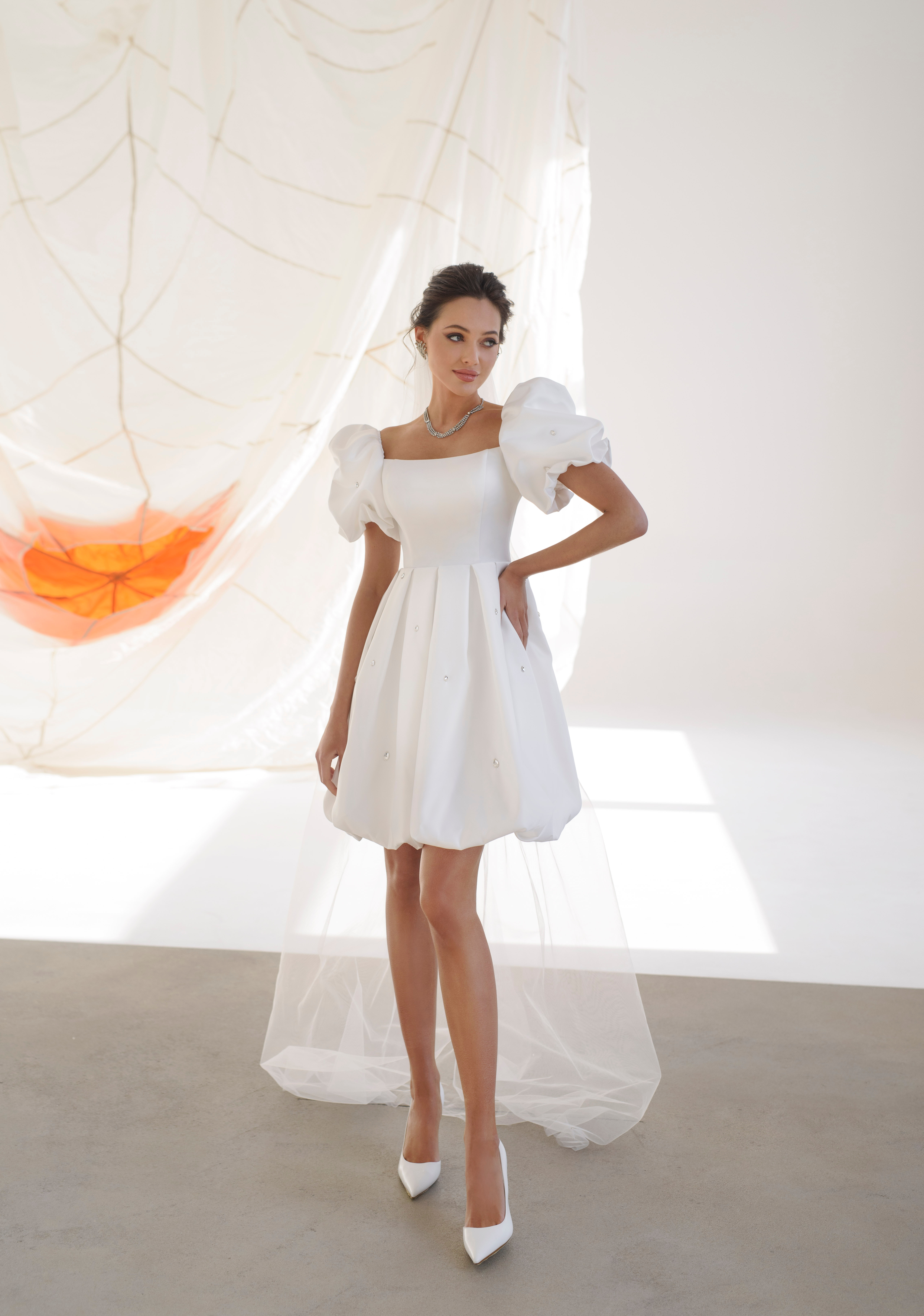 Купить свадебное платье «Джулс» Эйв из коллекции Пташка 2023 года в салоне «Мэри Трюфель»