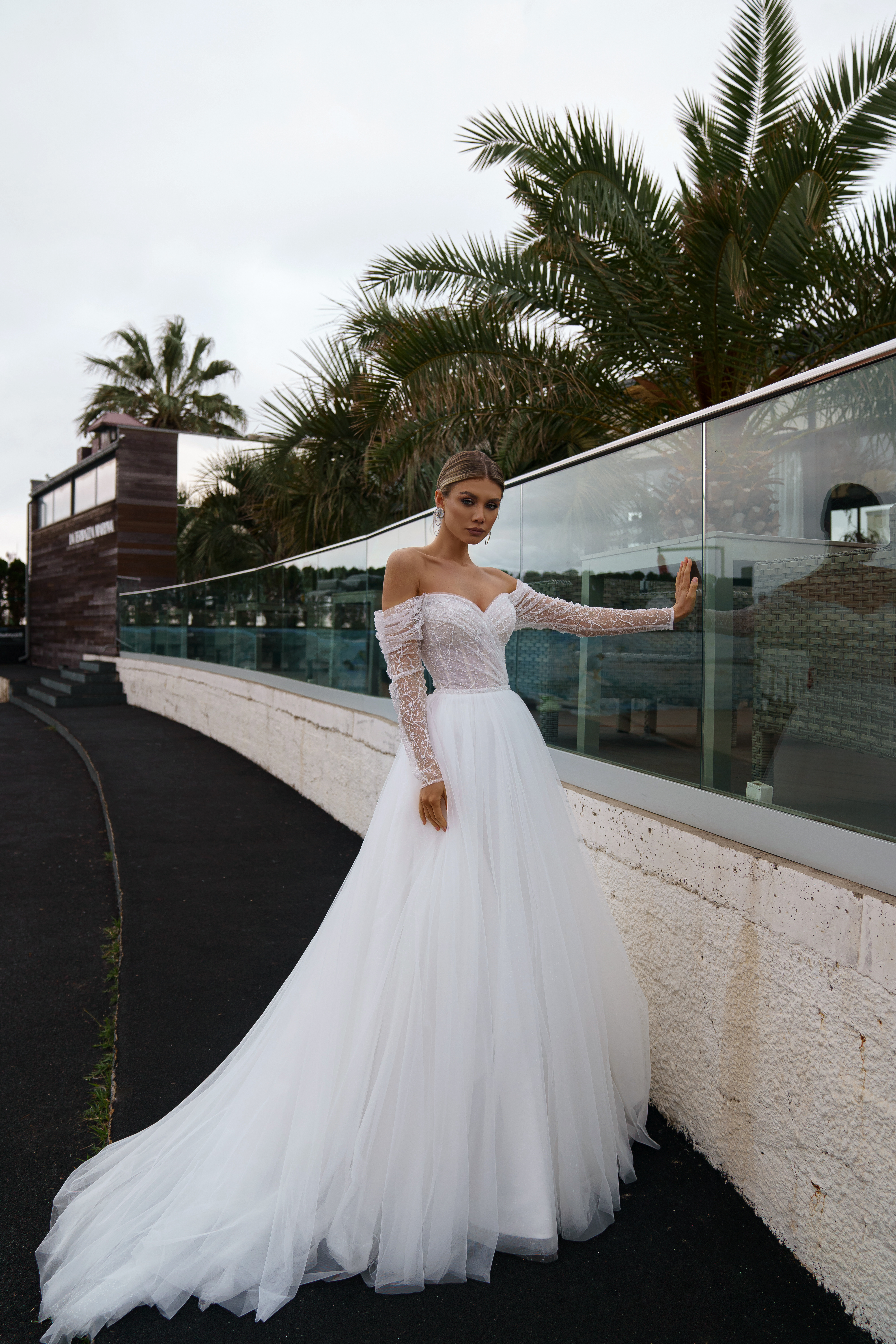 Купить свадебное платье «Элла» Сонеста из коллекции 2022 года в салоне «Мэри Трюфель»