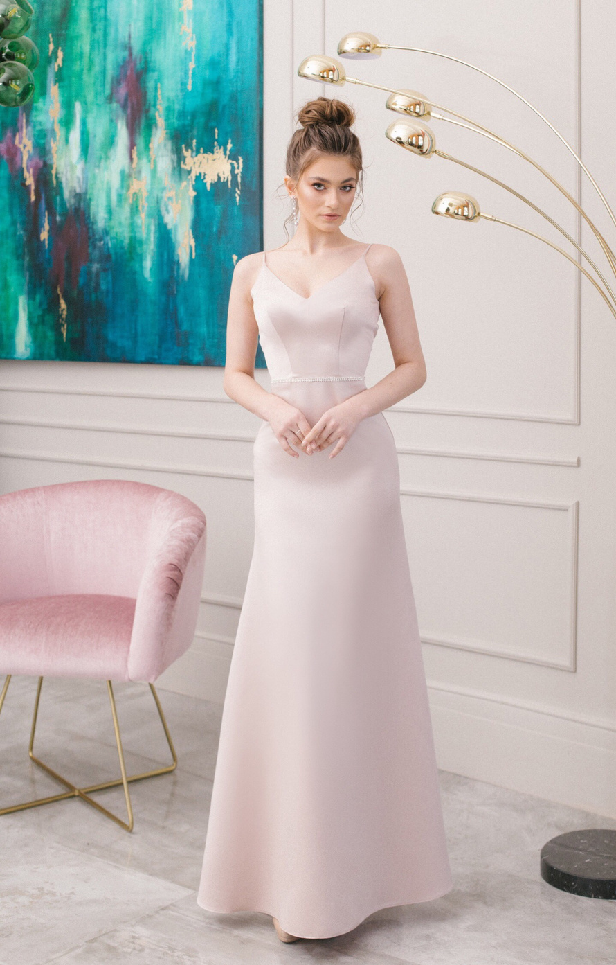 Свадебное платье «Грейс» Ателье Лейс Десижн — купить в Краснодаре платье Грейс из коллекции 2019
