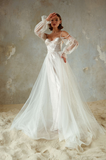 Купить свадебное платье «Дамико» Рара Авис из коллекции Мермейд 2022 года в салоне «Мэри Трюфель»