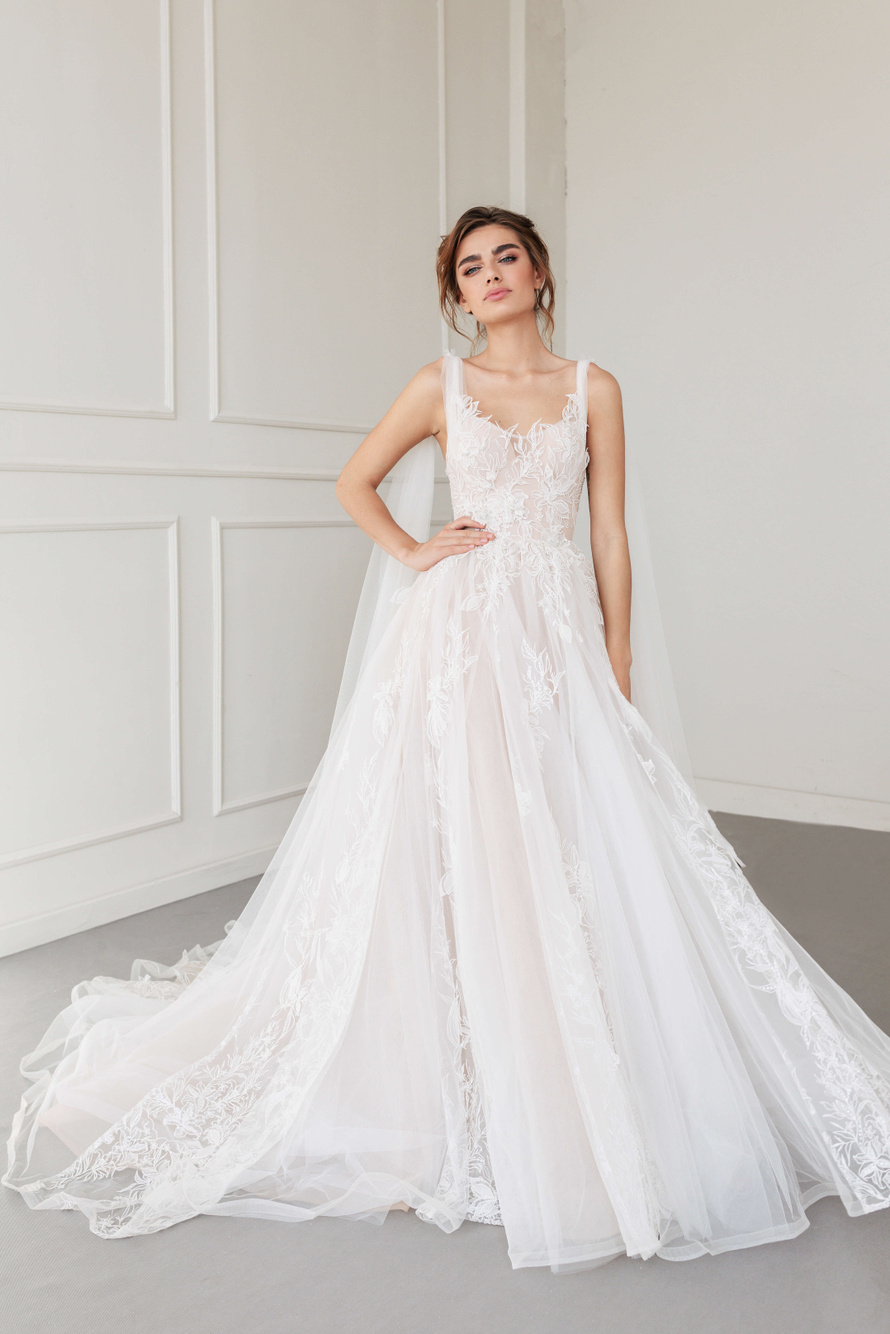 Купить свадебное платье «Кассиопея» Анже Этуаль из коллекции 2020 года в салоне «Мэри Трюфель»