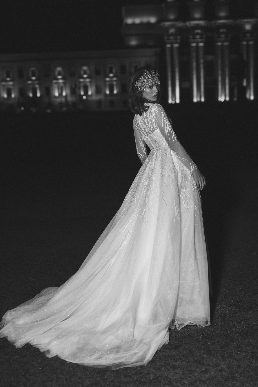 Купить свадебное платье «Монако» Анна Кузнецова из коллекции 2021 года в салоне «Мэри Трюфель»