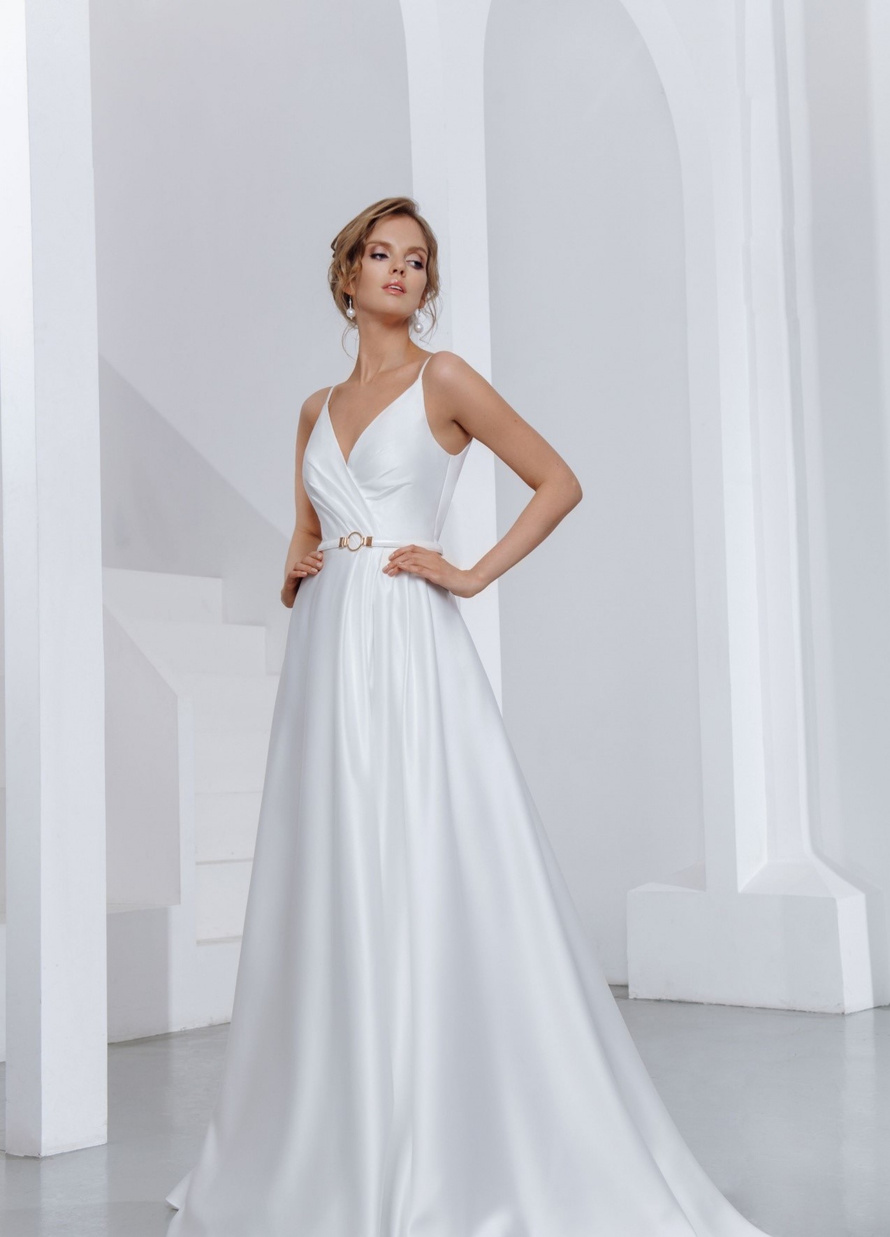 Свадебное платье «Фиделия» Инфанта — купить в Краснодаре платье Инфанта из коллекции "Мир кристаллов" 2020