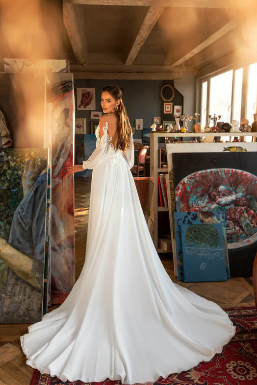 Купить свадебное платье «Милред» Жасмин из коллекции 2019 года в Ярославлье