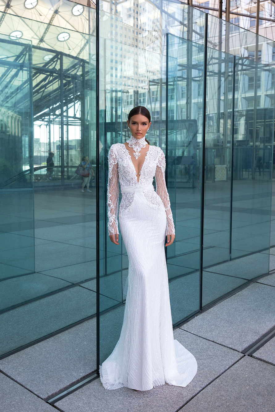 Купить свадебное платье «Венди» Кристал Дизайн из коллекции Париж 2019 в салоне