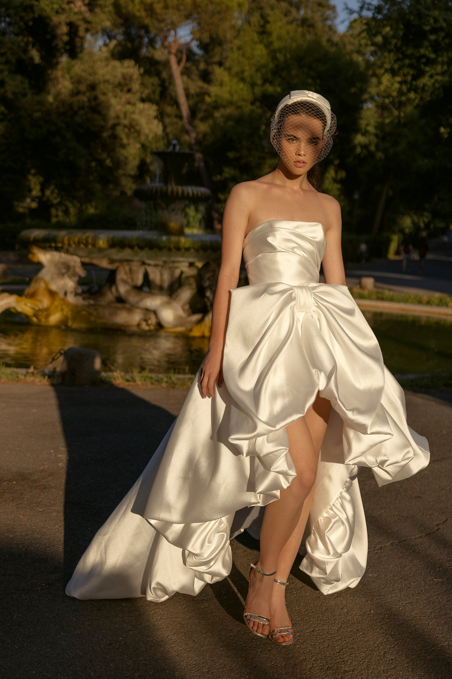 Купить свадебное платье «Николетта» Бламмо Биамо из коллекции Гармония Любви 2023 года в салоне «Мэри Трюфель»
