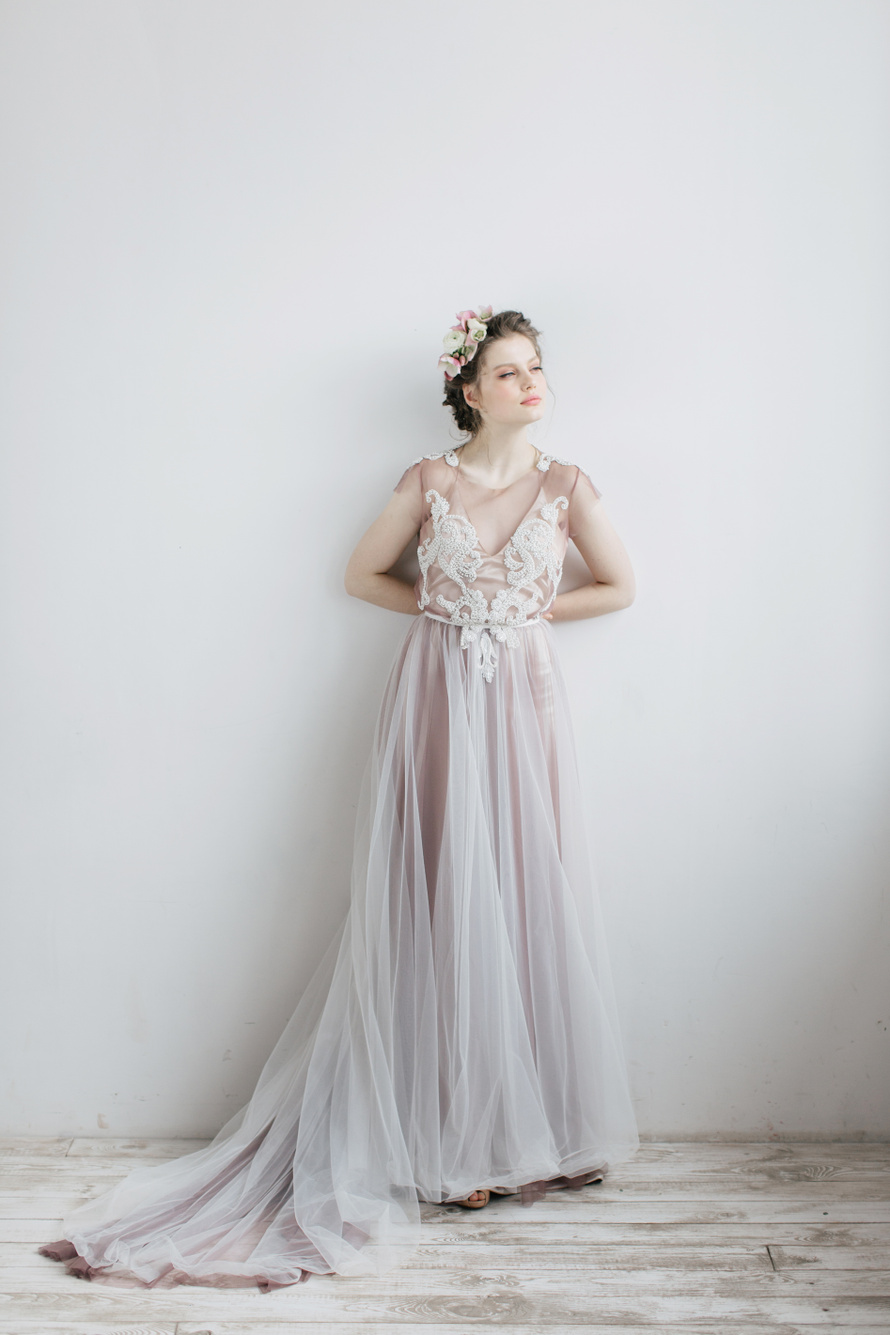 Купить свадебное платье «Одри» Рара Авис из коллекции Веддинг Блум 2016 года в салоне