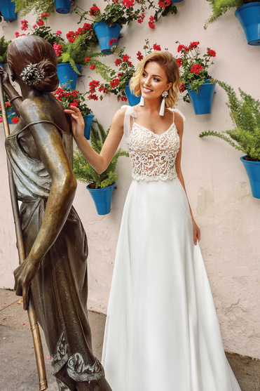 Купить свадебное платье «Витси» Куклы из коллекции «Фловер Дрим 2019» в интернет-магазине