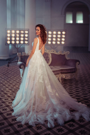 Купить свадебное платье «Лесандра» Бламмо Биамо из коллекции Свит Лайф 2021 года в Москве