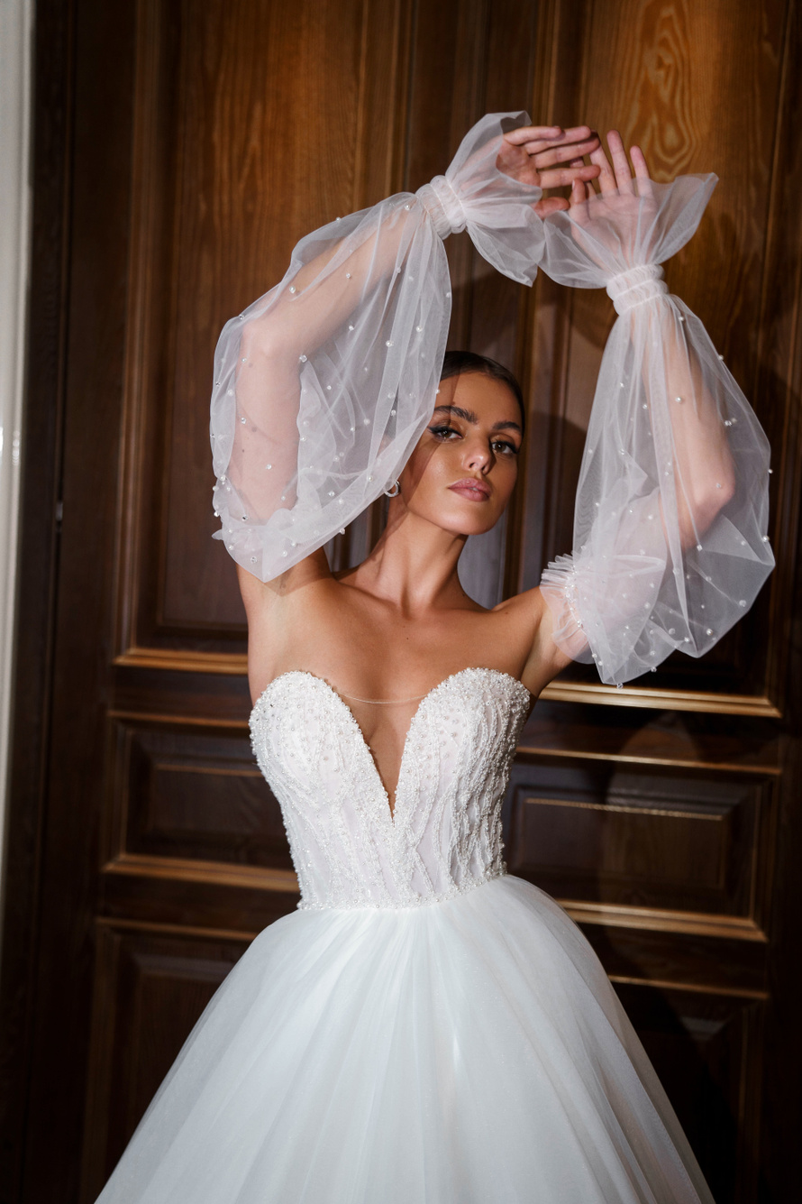 Купить свадебное платье «Бруклин» Патрисия Кутюр из коллекции 2022 года в салоне «Мэри Трюфель»