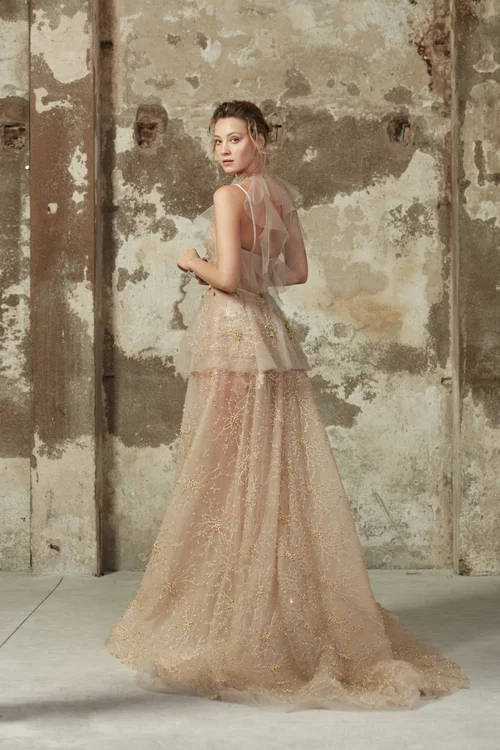 Купить свадебное платье «Лос» Рара Авис из коллекции Флорал Парадайз 2018 года в интернет-магазине Лос