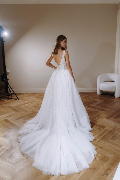 Купить свадебное платье «Блейк» Патрисия Кутюр из коллекции 2023 года в салоне «Мэри Трюфель»