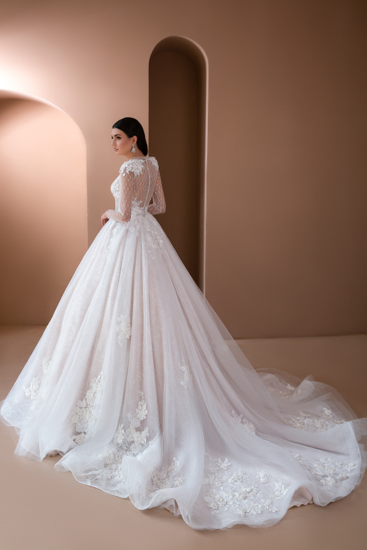 Купить свадебное платье Розетта Армония из коллекции 2021 года в салоне «Мэри Трюфель»