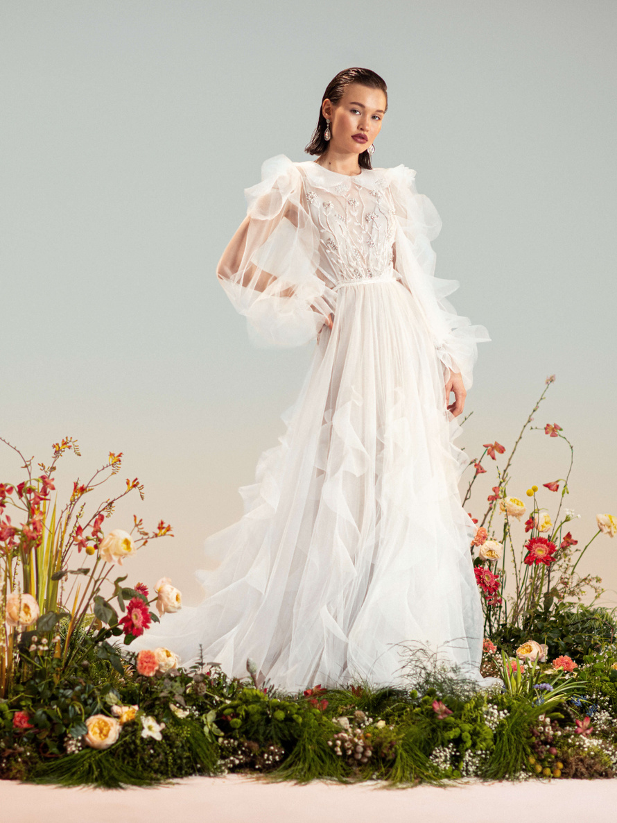 Купить свадебное платье «Риа+Сова» Рара Авис из коллекции Оазис 2022 года в салоне «Мэри Трюфель»