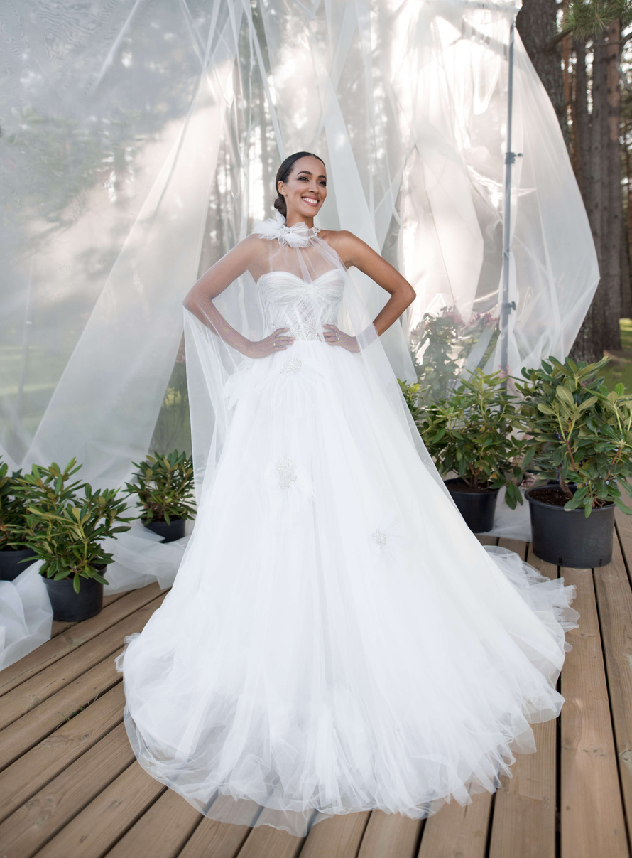 Купить свадебное платье «Рамили» Бламмо Биамо из коллекции Нимфа 2020 года в Москве