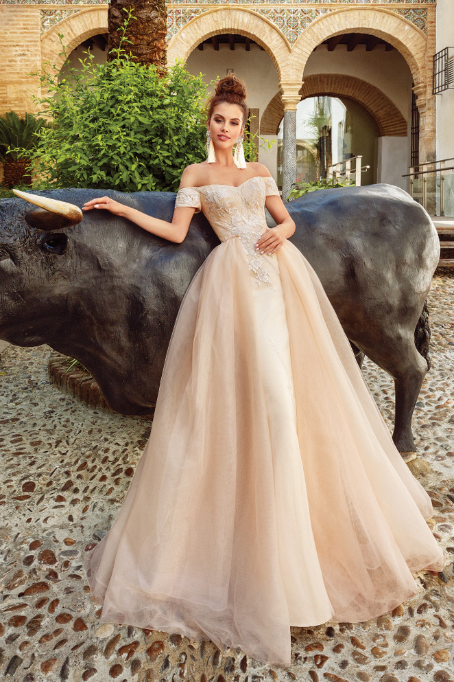 Купить свадебное платье «Джессай» Куклы из коллекции «Фловер Дрим 2019» в Волгограде