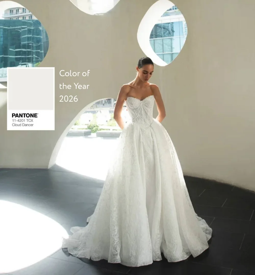 Первый белый оттенок в истории, выбранный как цвет года