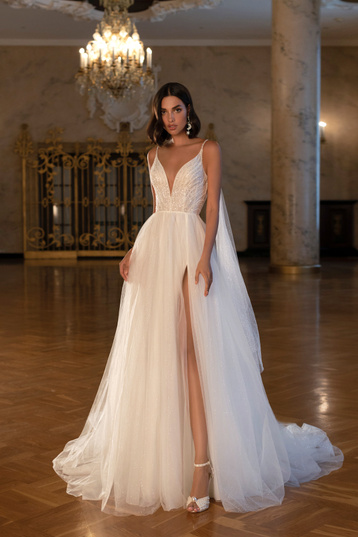 Купить свадебное платье «Лукерия» Мэрри Марк из коллекции Бриллиант 2022 года в салоне «Мэри Трюфель»