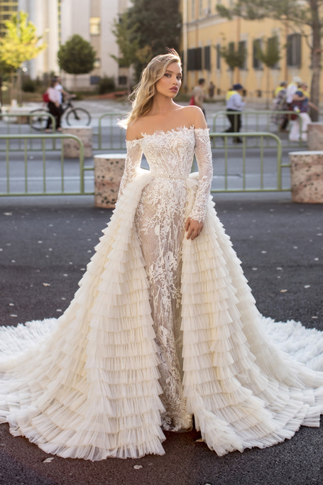 Купить свадебное платье «Хелена» Кристал Дизайн из коллекции Аврора 2020 в салоне