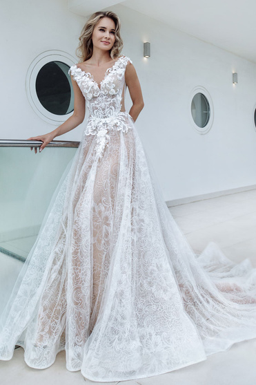 Свадебное платье «Омис» Стрекоза — купить в Краснодаре платье Омис из Strekkoza 2019
