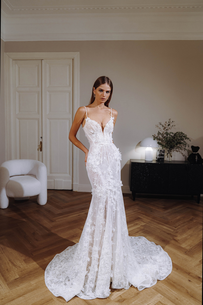 Купить свадебное платье «Милана» Патрисия Кутюр из коллекции 2023 года в салоне «Мэри Трюфель»