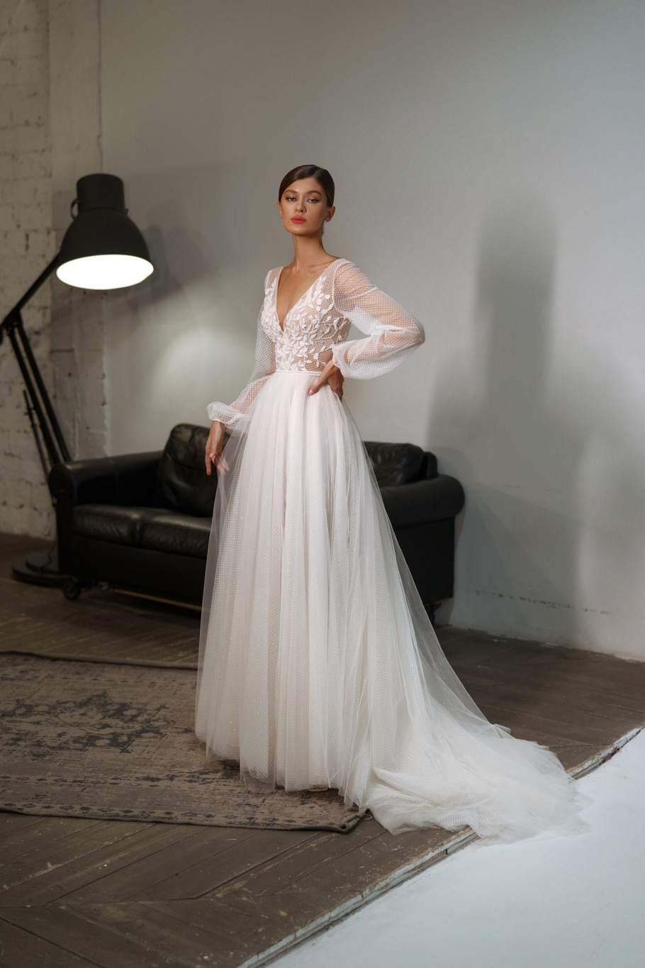 Купить свадебное платье «Флорейн» Патрисия из коллекции 2020 года в Екатеринбурге