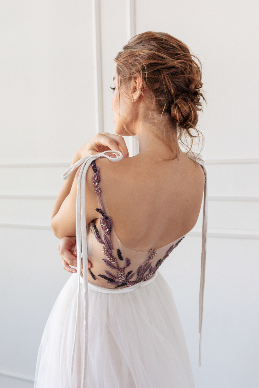 Купить свадебное платье «Нина» Анже Этуаль из коллекции 2020 года в салоне «Мэри Трюфель»