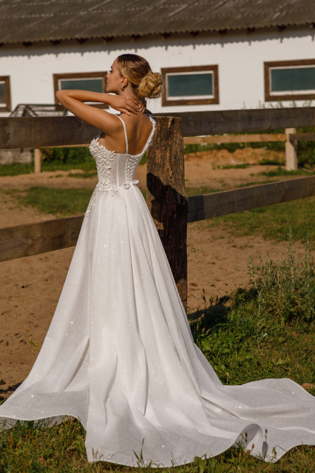 Купить свадебное платье «Александрия» Стрекоза из коллекции Любава 2023 года в салоне «Мэри Трюфель»