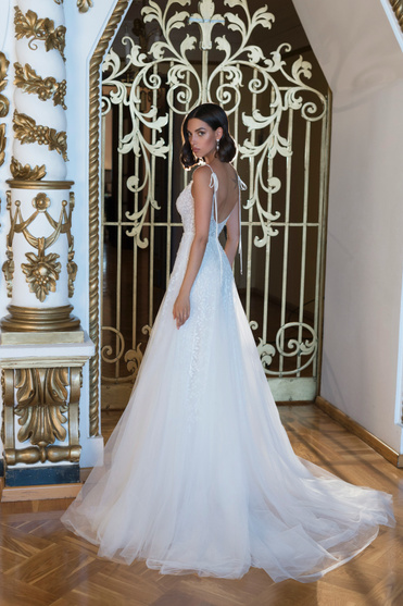 Купить свадебное платье «Юби» Мэрри Марк из коллекции 2022 года в Мэри Трюфель