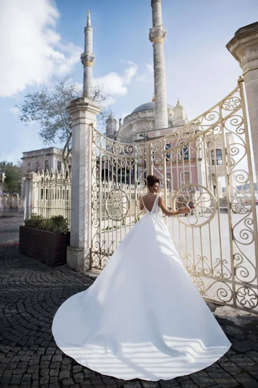 Купить свадебное платье «Беата» Бламмо Биамо из коллекции 2018 года в Воронеже Беата