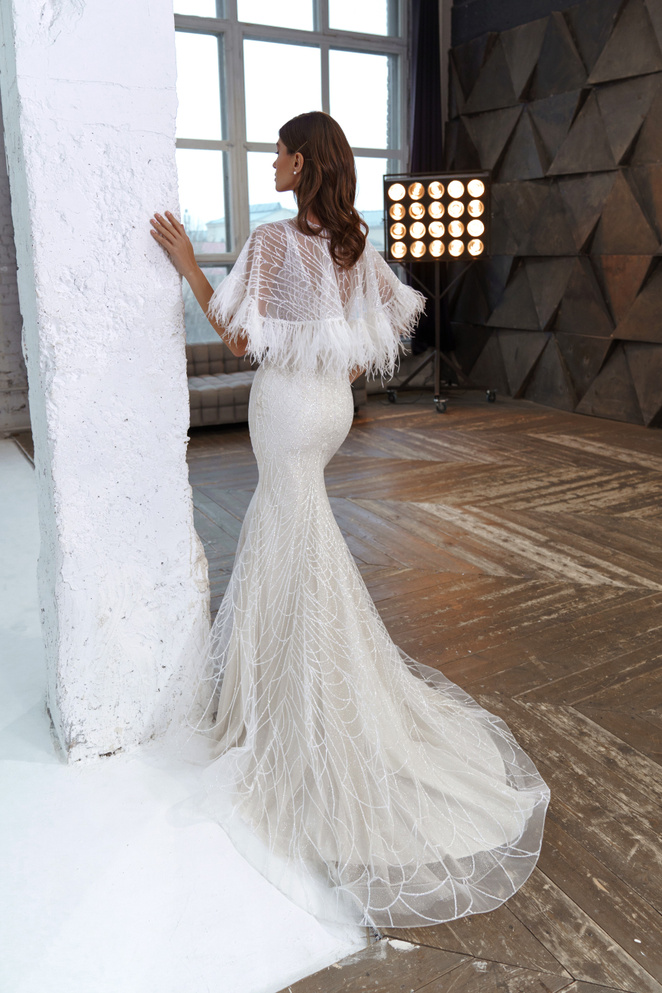 Купить свадебное платье «Фиона» Патрисия из коллекции 2020 года в Нижнем Новгороде