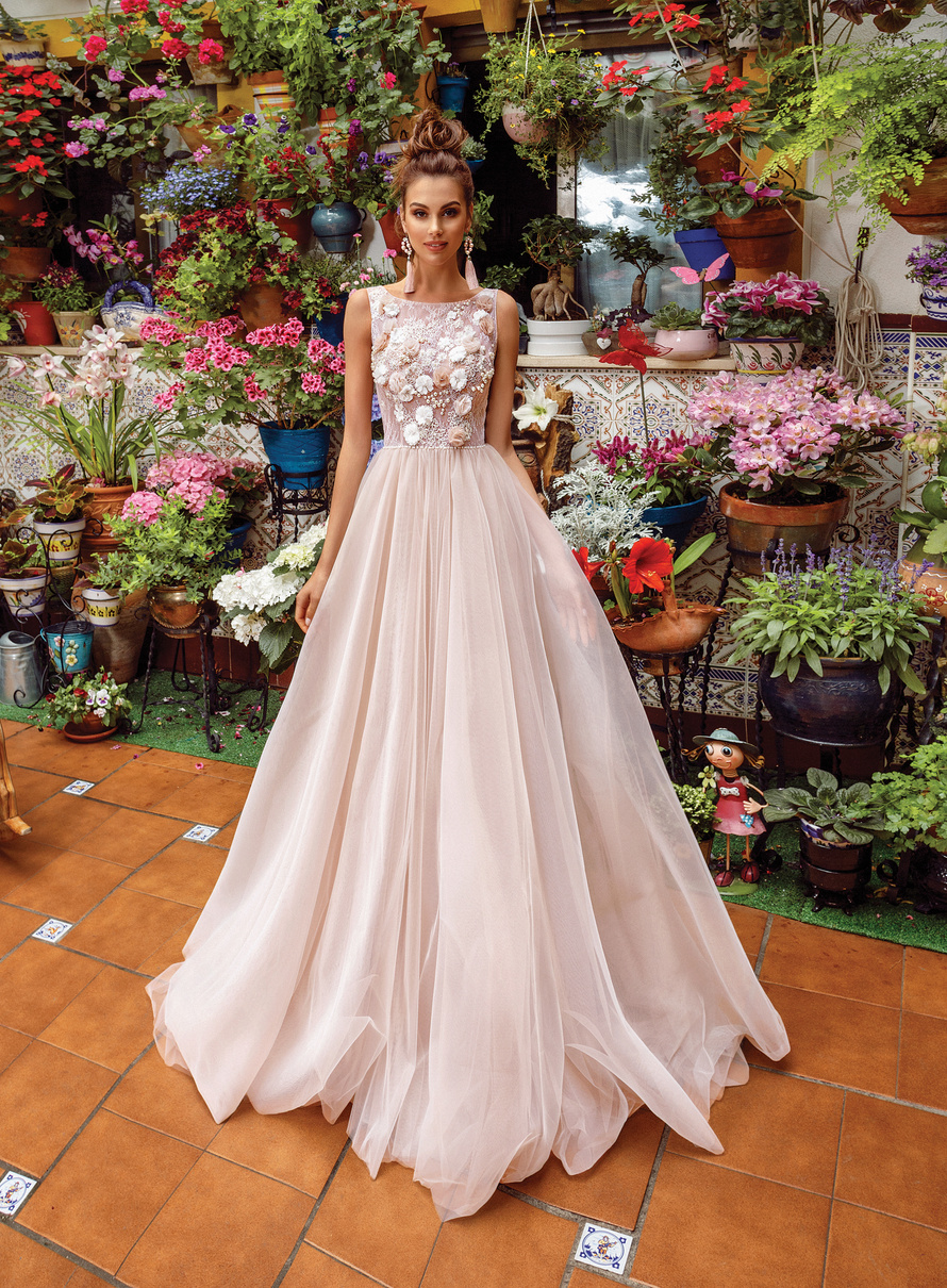 Купить свадебное платье «Мэйси» Куклы из коллекции «Фловер Дрим 2019» в Краснодаре недорого