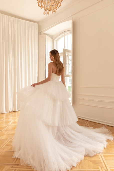 Купить свадебное платье «Глам» Евы Лендел из коллекции 2022 в «Мэри Трюфель»