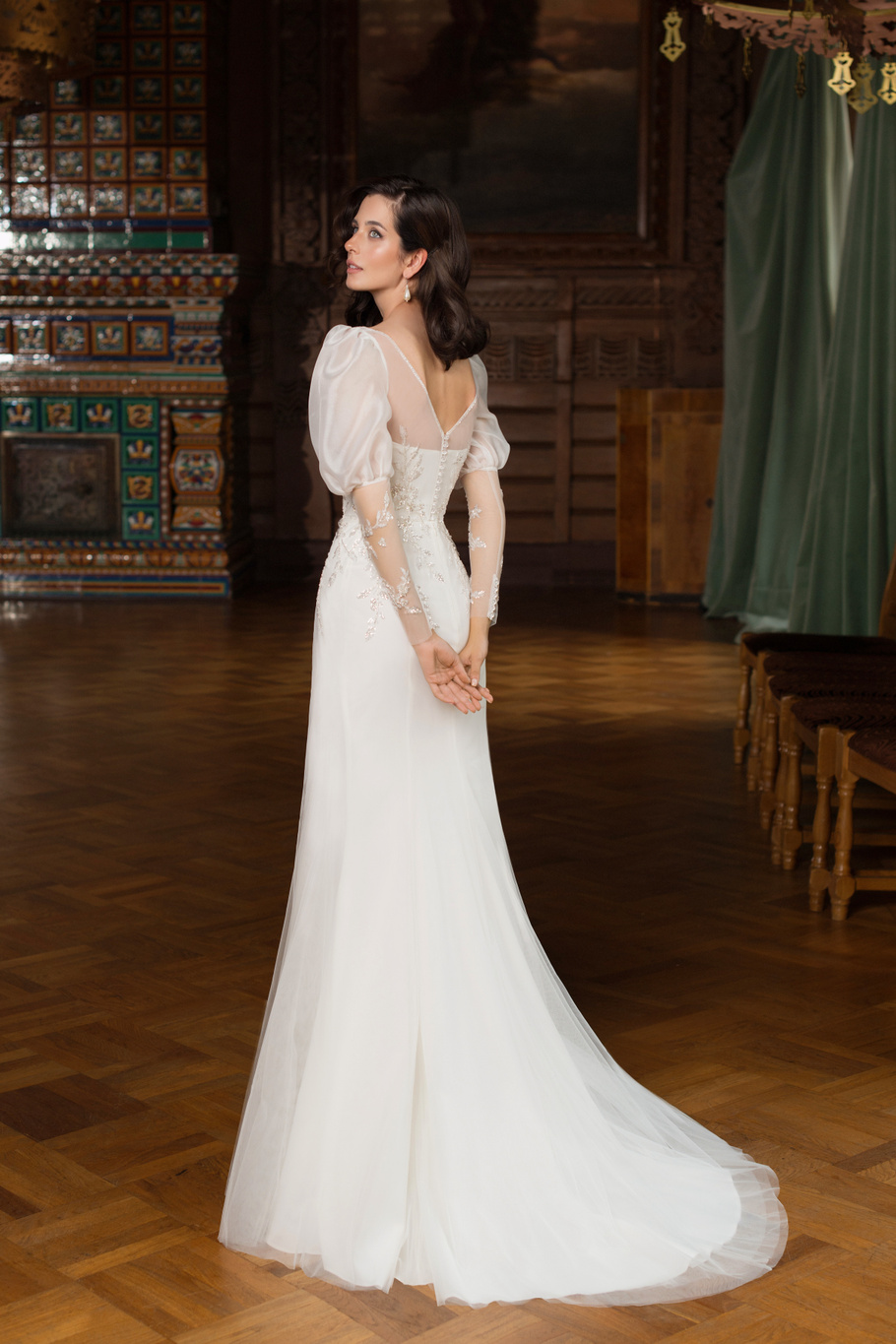 Купить свадебное платье «Майли» Мэрри Марк из коллекции Мистерия 2023 года в салоне «Мэри Трюфель»