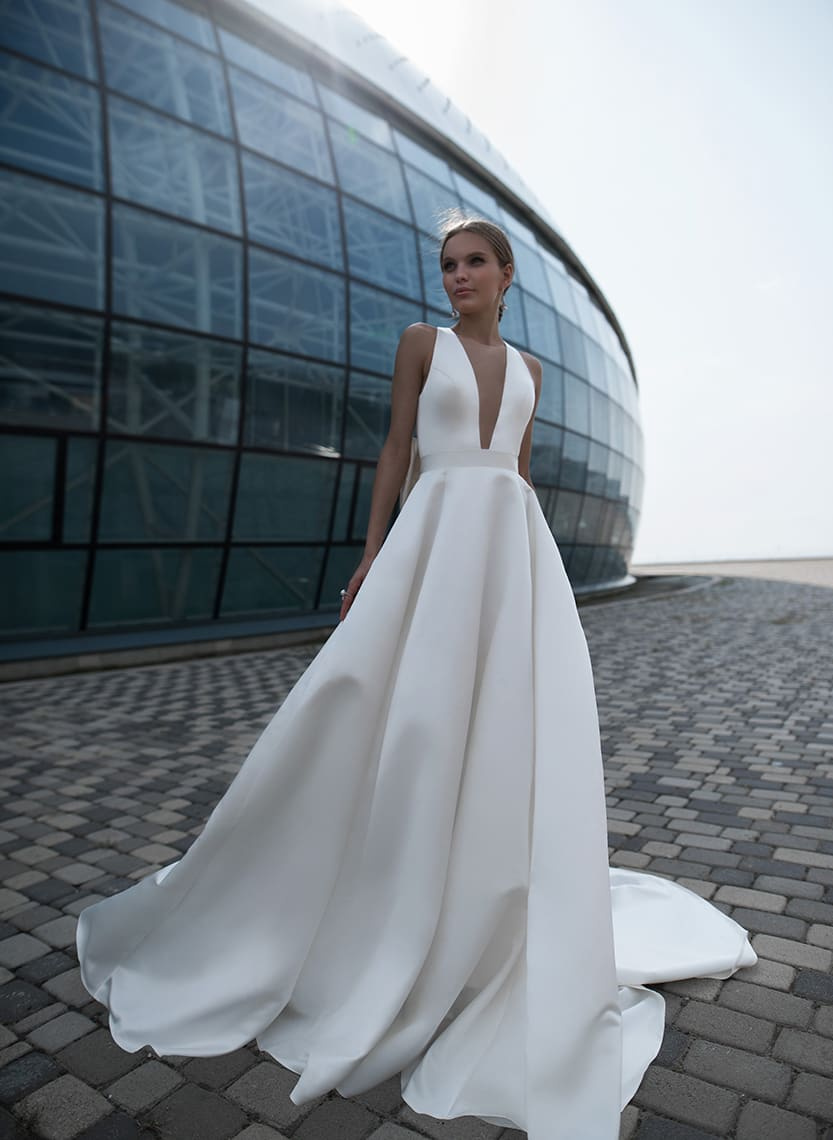 Купить свадебное платье «Этель» Анна Кузнецова из коллекции 2020 года в салоне «Мэри Трюфель»