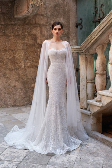 Купить свадебное платье «Сагитта» Армония из коллекции 2020 в интернет-магазине «Мэри Трюфель»