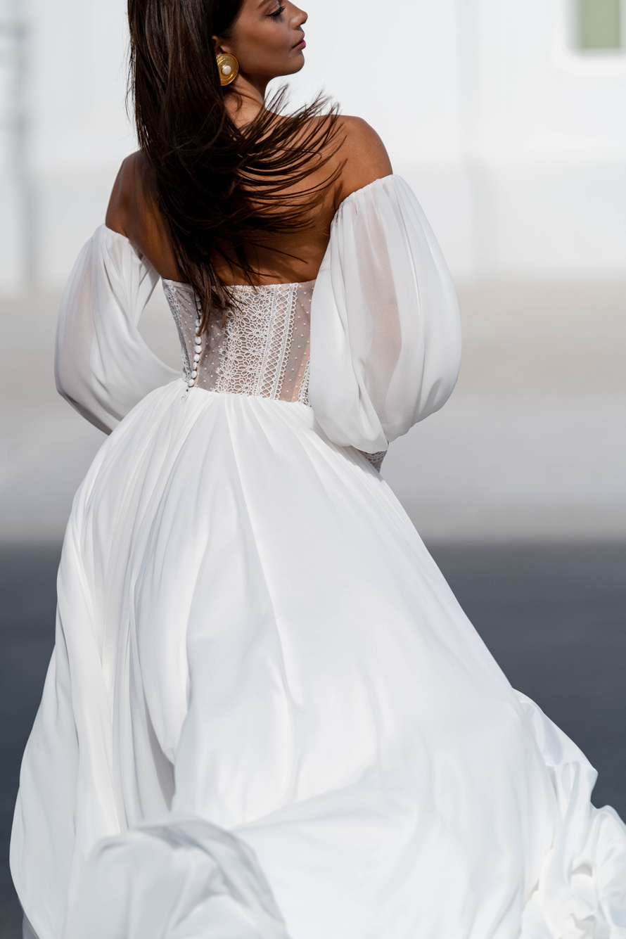 Купить свадебное платье «Джада» Сонеста из коллекции 2023 года в салоне «Мэри Трюфель»
