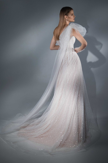 Свадебное платье «Брина» Strekkoza — купить в Краснодаре платье Брина из Nuvole Nella Sabbia Стреккоза 2020