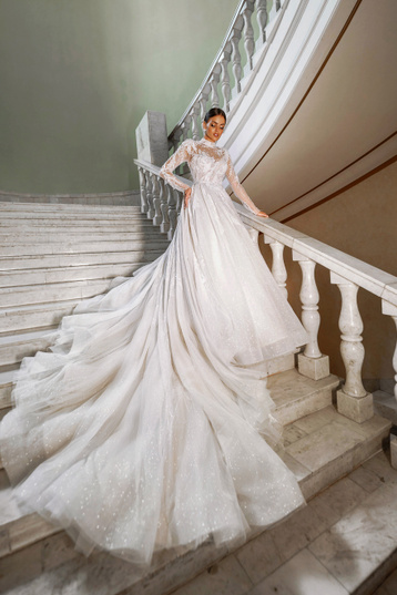 Купить свадебное платье «Бритни» Патрисия Кутюр из коллекции 2022 года в салоне «Мэри Трюфель»