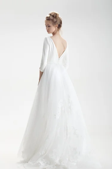 Свадебное платье Амбуа Наталья Романова— купить в Самарае платье Амбуа из коллекции 2018 года Амбуа