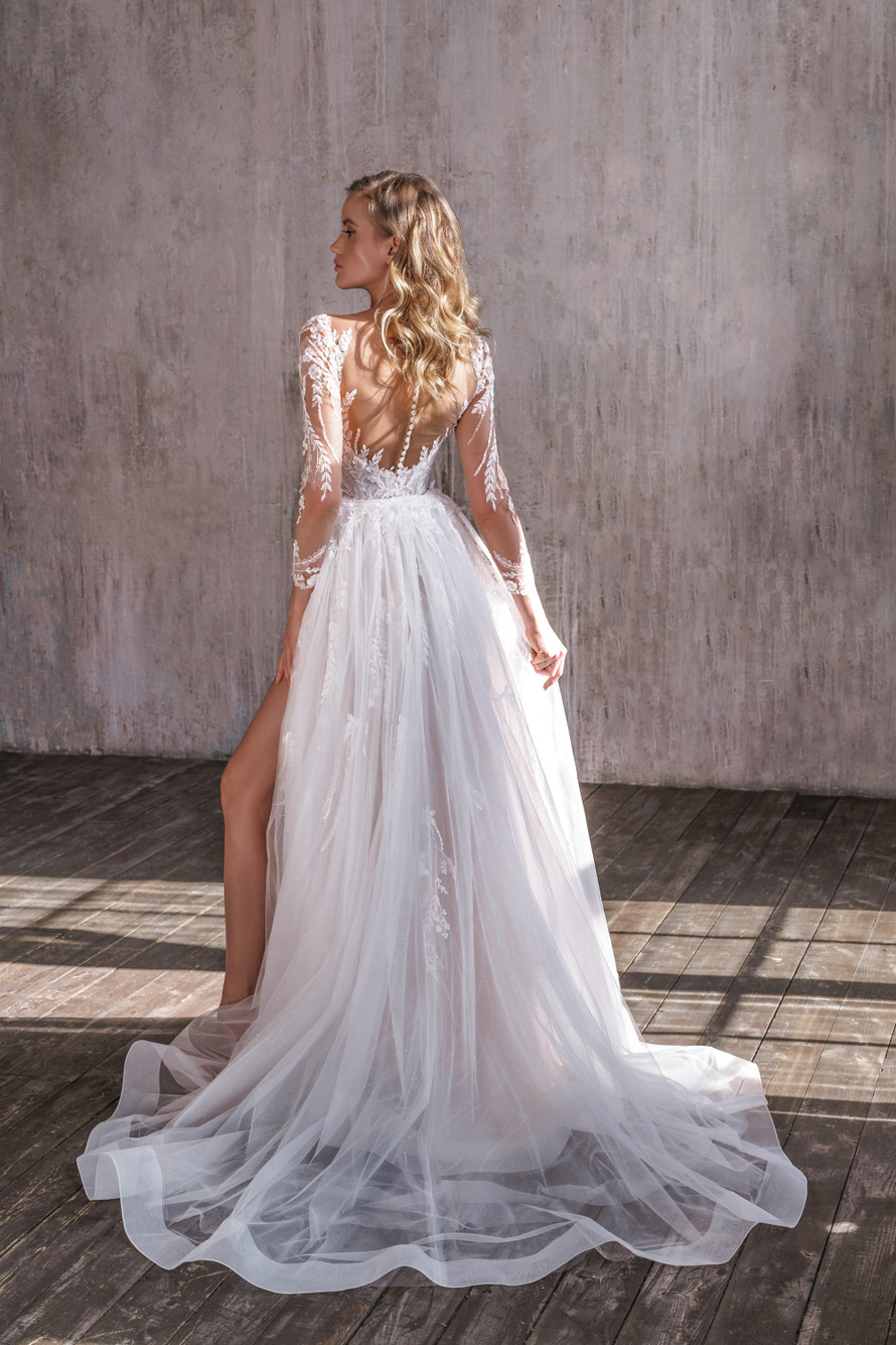 Купить свадебное платье Арт. 22023 Бланни из коллекции 2023 года в салоне «Мэри Трюфель»
