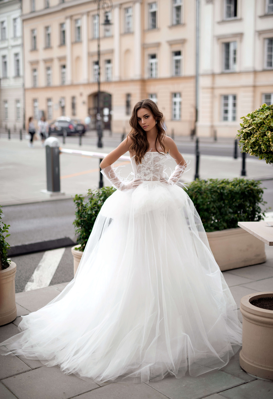 Купить свадебное платье «Ирид» Бламмо Биамо из коллекции 2018 года в Екатеринбурге
