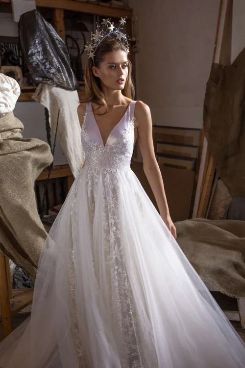 Купить свадебное платье «Стэрли» Рара Авис из коллекции Шайн Брайт 2020 года в интернет-магазине Стэрли